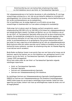 Intentieverklaring voor een bestuurlijke schaalvergroting tussen cvo