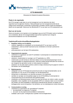ICT manager