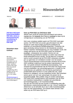 download - ZHZ basis GGZ praktijkondersteuning huisartsen