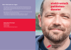DDG0108 Brochure EPD.indd - Doktersdienst Groningen