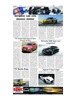 Inrijden van een nieuwe motor