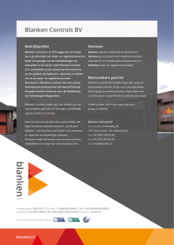 Download bedrijfsprofiel