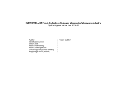 2014-05-20 Inspectiedocument FCB opdrachtgever mei 2014