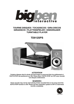 TD012SPS - produktinfo.conrad.com
