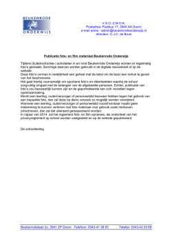 Publicatie foto - Beukenrode