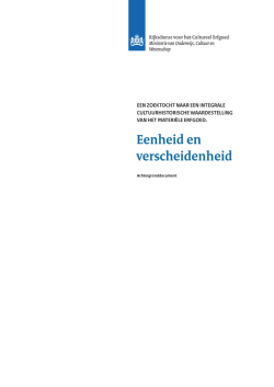 Open pdf - Rijksdienst voor het Cultureel Erfgoed
