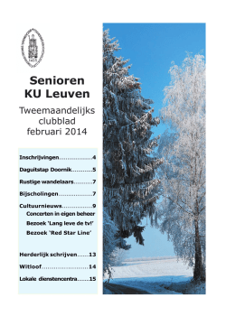 hier - Senioren KU Leuven