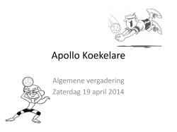 Seizoen 2013-2014 - Apollo Koekelare