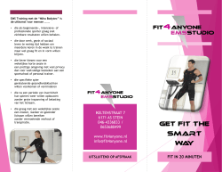 GET FIT THE SMART WAY