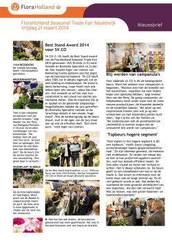 Informatie voor medewerkers