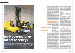 HNW in het onderwijs