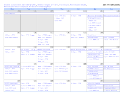 Bekijk hier de kalender van de VJF