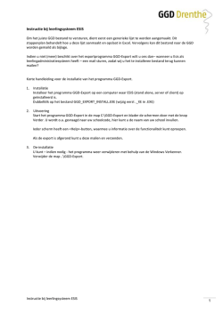 Instructie bij leerlingsysteem ESIS