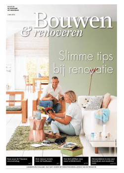 DOWNLOAD: dossier "Simpele tips bij renovatie"