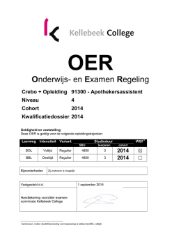 Apothekersassistent - Kellebeek College