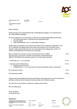 Doetinchem Beste kandidaat, Hierbij ontvang je het