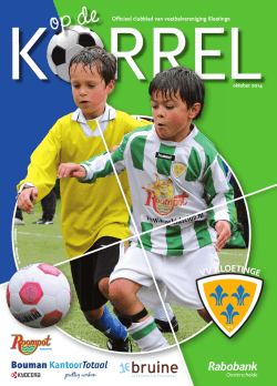 Juli 2014 - vv Kloetinge