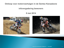 Presentatie plannen motorcrossterrein Knippegroen (mei 2014)