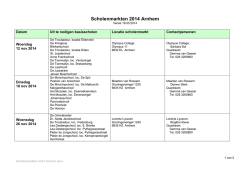 Download overzicht scholenmarkten Arnhem 2014