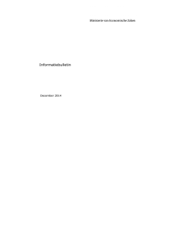 Informatiebulletin regelgeving visserij, december