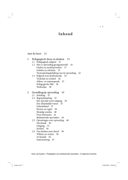 Download hier de volledige inhoudsopgave.
