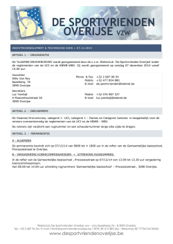Download - De Sportvrienden Overijse