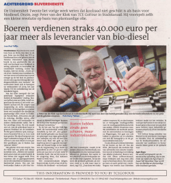 Boeren verdienen straks 40.000 euro per