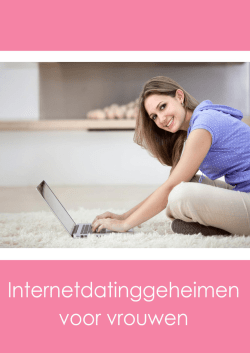 Internetdatinggeheimen Voor Vrouwen