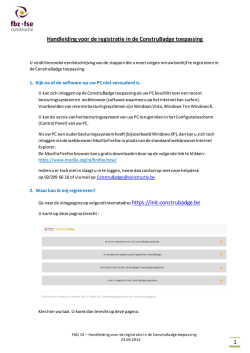 Hulp bij registreren