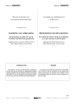 DOC 54 0560/001 DOC 54 0560/001