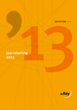 Download Jaarrekening - De Key