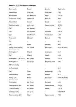 JPC Evenementen 2015