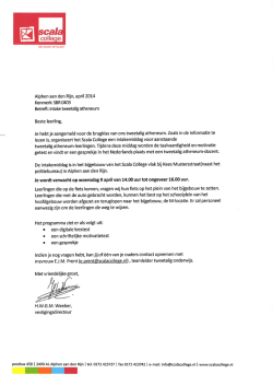 intake tweetalig atheneum