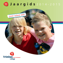 Jaargids 2014-2015 - Trinitas College