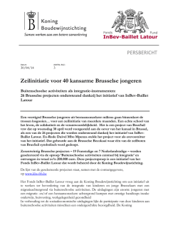 Download Persbericht - Fonds InBev