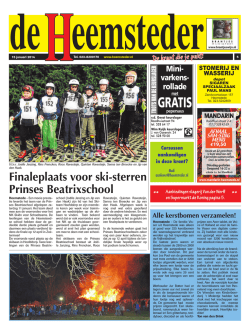 GRATIS - De Heemsteder