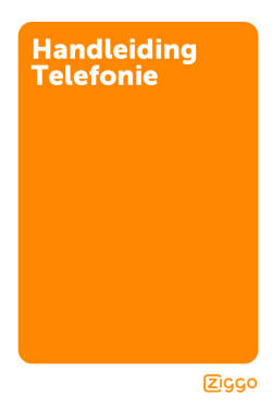Handleiding Telefonie