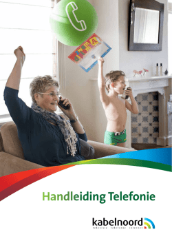 Handleiding Telefonie pdf