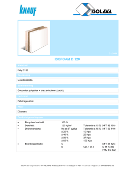 ISOFOAM D 120