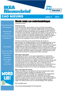 IKEA cao-nieuwsbrief -Editie3