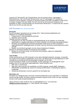 2014-03-19 SAP Developer