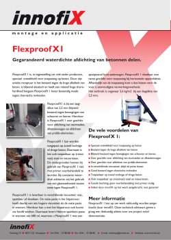 flexproof en betonreparatie