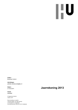 Jaarrekening 2013 (pdf)