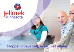 Stoppen doe je zelf, maar niet alleen
