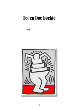 eet en doe boekje lier _2_ - H.