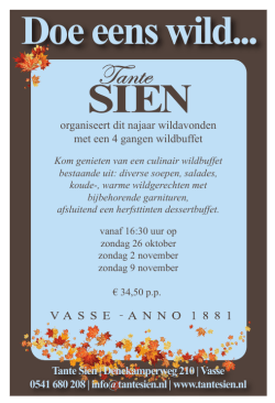 Doe eens wild