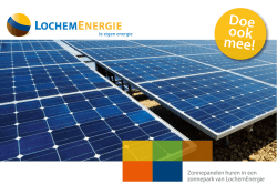 Doe ook mee! - LochemEnergie