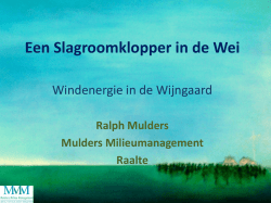 Doe meer met Tegenwind