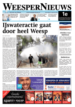 27 augustus - WeesperNieuws
