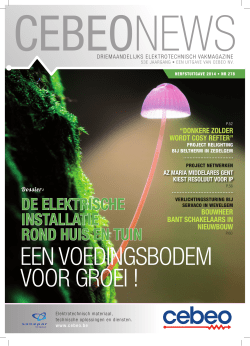 EEN VOEDINGSBODEM VOOR GROEI !